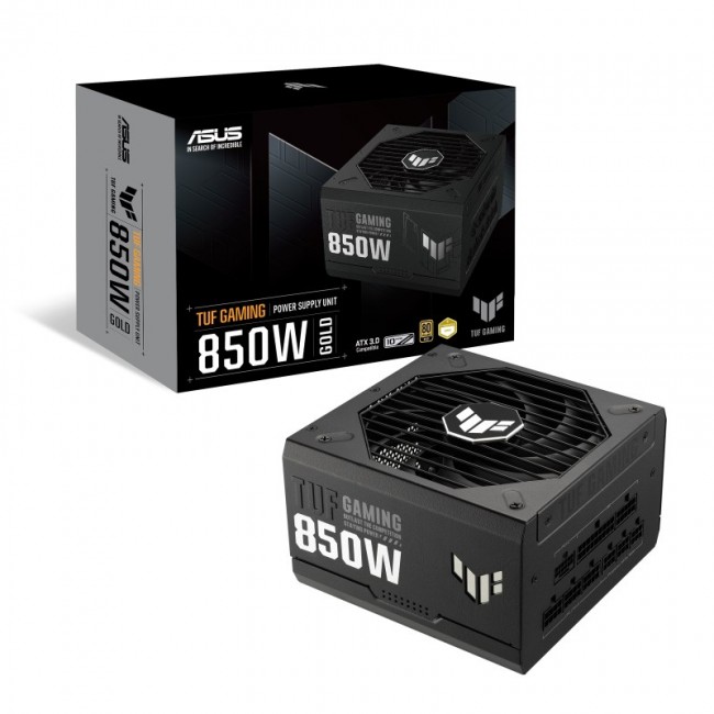 ASUS TUF Gaming 850W Gold power supply unit 24-pin ATX ATX Black ASUS TUF Gaming 850W Gold power supply unit 24-pin ATX ATX Black