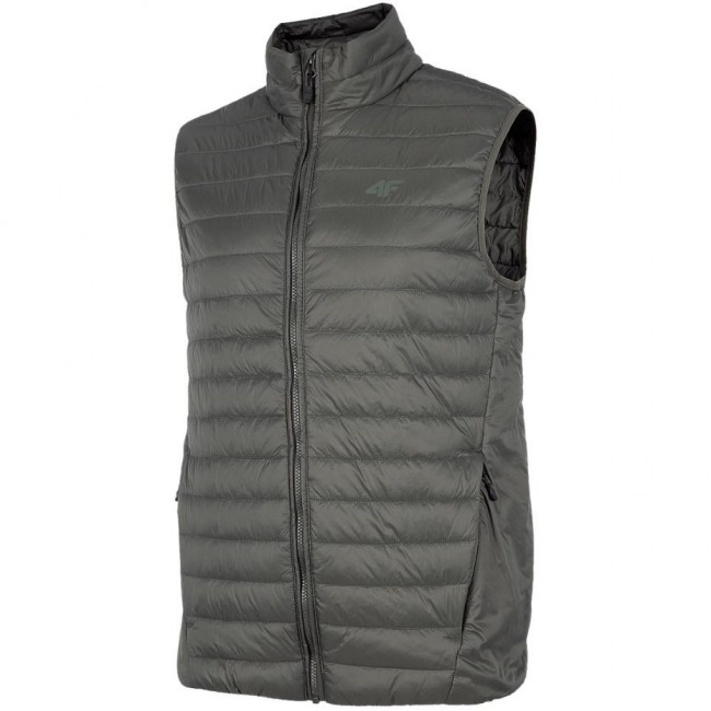Men's vest 4F khaki H4Z22 KUMP001 43S S Men's vest 4F khaki H4Z22 KUMP001 43S S