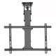 Techly Motorized Swivel Ceiling TV Mount Smart Home Integration for TVs from 32-70