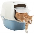 ROTHO Bailey Hooded litter box Blue, White