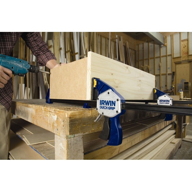 IRWIN 10505943 clamp Bar clamp 30 cm Black, Blue, Grey IRWIN 10505943 clamp Bar clamp 30 cm Black, Blue, Grey