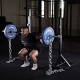 HMS Fitness CBR25 1 pc(s) Olympic Bumper weight disc HMS Fitness CBR25 1 pc(s) Olympic Bumper weight disc