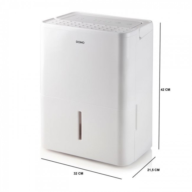 Domo DO344DH dehumidifier 2.11 L 45 dB 350 W White Domo DO344DH dehumidifier 2.11 L 45 dB 350 W White
