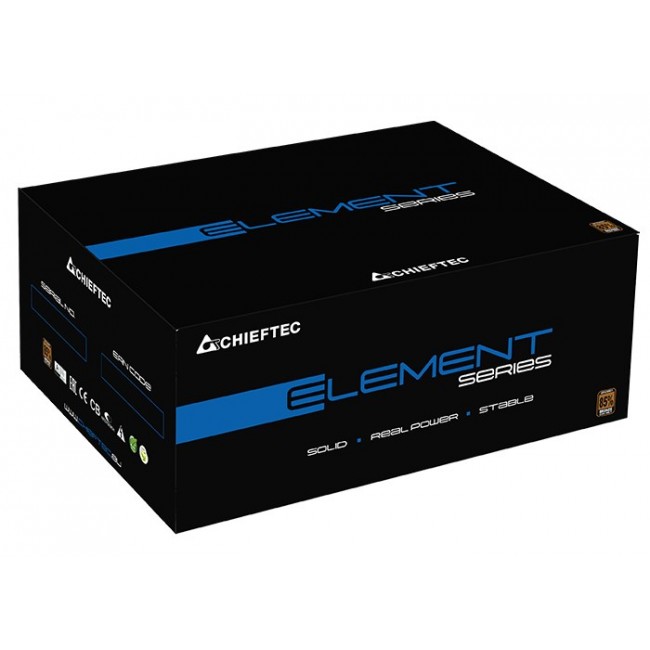 Chieftec ELP-600S power supply unit 600 W 20+4 pin ATX PS/2 Black