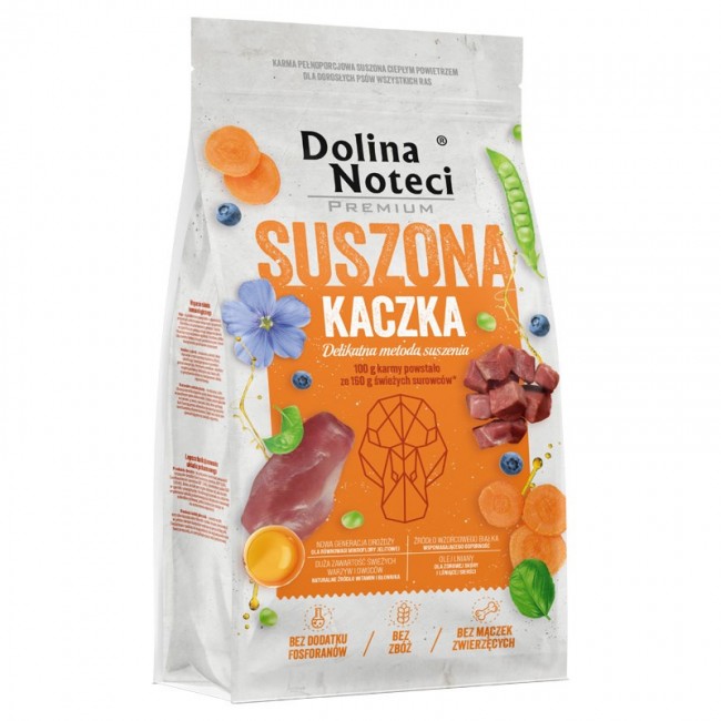 DOLINA NOTECI Premium Dried Duck - dried food for dogs - 9kg DOLINA NOTECI Premium Dried Duck - dried food for dogs - 9kg