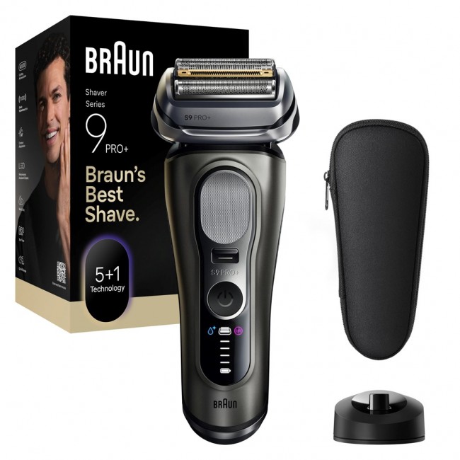 Braun Series 9 Pro+ 9615S Foil shaver Trimmer Black, Grey