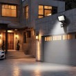 Maclean MCE442 Solar Lamp LED Spotlight Motion Sensor Floodlight Wall Mount Light Twilight IP44 6W 6000K