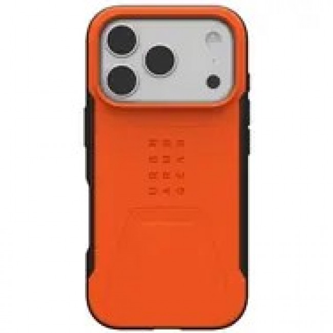 UAG Civilian MagSafe - etui do iPhone 17 Pro Max kompatybilne z MagSafe (orange)