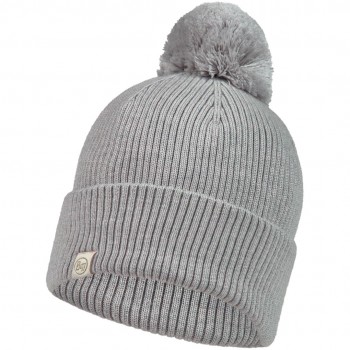 Czapka BUFF MERINO WOOL HAT TIM LIGHT GREY -LIGHT one size