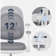 Junior 3.6 Grey swivel chair