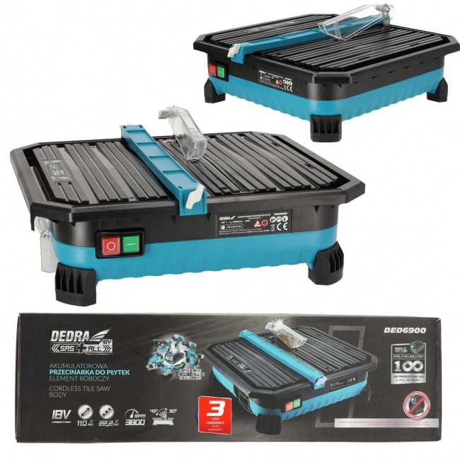 Dedra 18V cordless tile cutter Dedra 18V cordless tile cutter