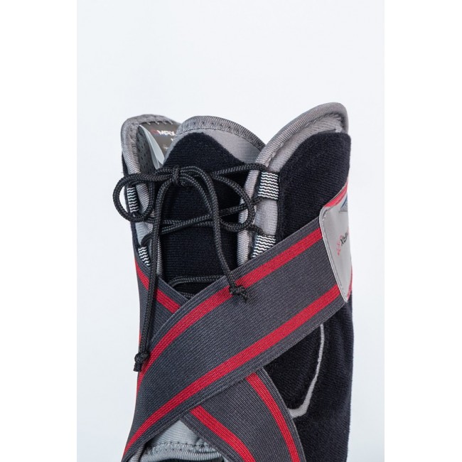 Ankle Orthosis Malleomax O-1160/L REHAFUND, Grey-Red