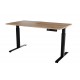 Desk with electric height adjustment MOON LONG 150x80x72-120 black/wotan Desk with electric height adjustment MOON LONG 150x80x72-120 black/wotan