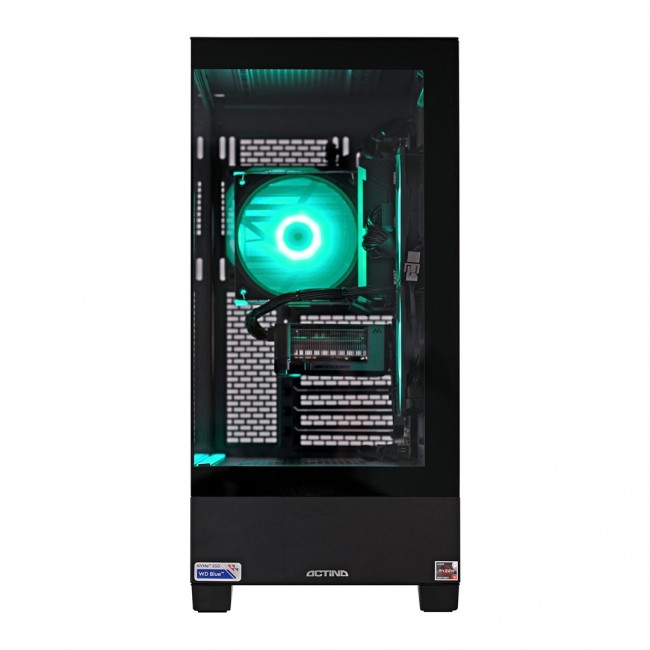 Actina 5901443383628 PC AMD Ryzen 5 5600X 32 GB DDR4-SDRAM 1 TB SSD AMD Radeon RX 6600 Midi Tower Black Actina 5901443383628 PC AMD Ryzen 5 5600X 32 GB DDR4-SDRAM 1 TB SSD AMD Radeon RX 6600 Midi Tower Black