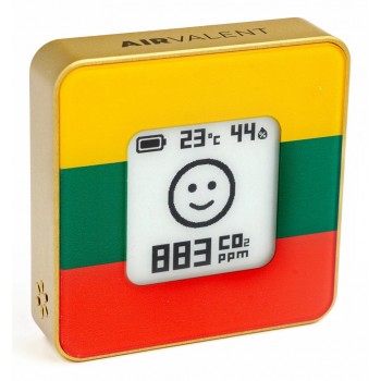 AIRVALENT AIRV-FLLT air quality meter Yellow
