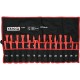 Yato YT-08443 car body repair tool Upholstery remover tool Red 27 pc(s) Yato YT-08443 car body repair tool Upholstery remover tool Red 27 pc(s)