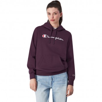 Champion Hooded Women's Sweatshirt Purple 117529 VS503 M