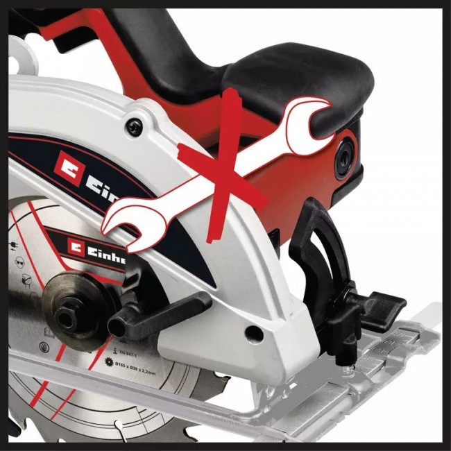 Einhell TC-CS 1250 16.5 cm Black, Red 5500 RPM 1250 W Einhell TC-CS 1250 16.5 cm Black, Red 5500 RPM 1250 W