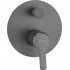 Concealed shower mixer with shower switch