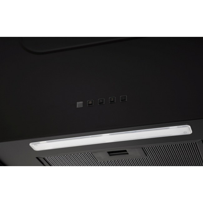 AKPO WK-12 Carmen black semi-matt T800 linear LED cooker hood