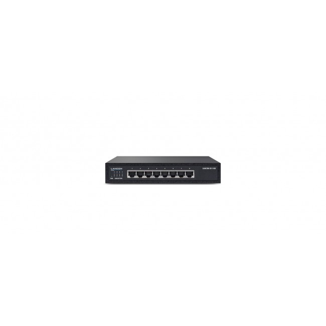 LANCOM GS-1108 Unmanaged L2 Gigabit Ethernet (10/100/1000) Black