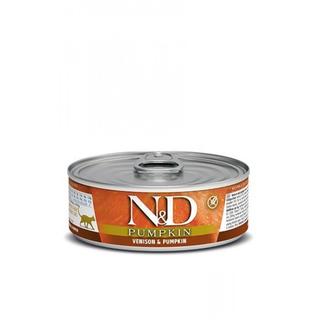 FARMINA N&D CAT VENISON & PUMPKIN 70g FARMINA N&D CAT VENISON & PUMPKIN 70g