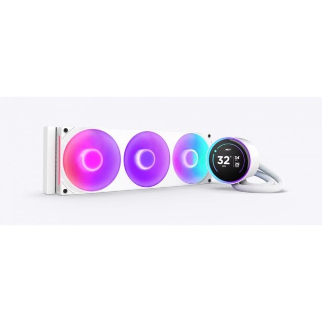 NZXT Kraken Elite 360 RGB Processor All-in-one liquid cooler 12 cm White 1 pc(s)