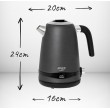 Adler AD 1295 Steel kettle 1.7 l Satin grey Adler AD 1295 Steel kettle 1.7 l Satin grey