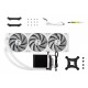 TRYX Panorama 360 Processor Liquid cooling kit 12 cm White 1 pc(s)