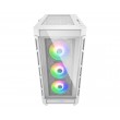 COUGAR Midi Tower Case Duoface Pro ARGB, White
