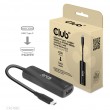 CLUB3D USB Gen2 Type-C to HDMI 8K60Hz or 4K120Hz HDR10+ with DSC1.2 with Power Delivery 3.0 Active Adapter M/F