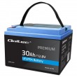 Battery LiFePO4 12.8V 30Ah 384Wh w/ BMS