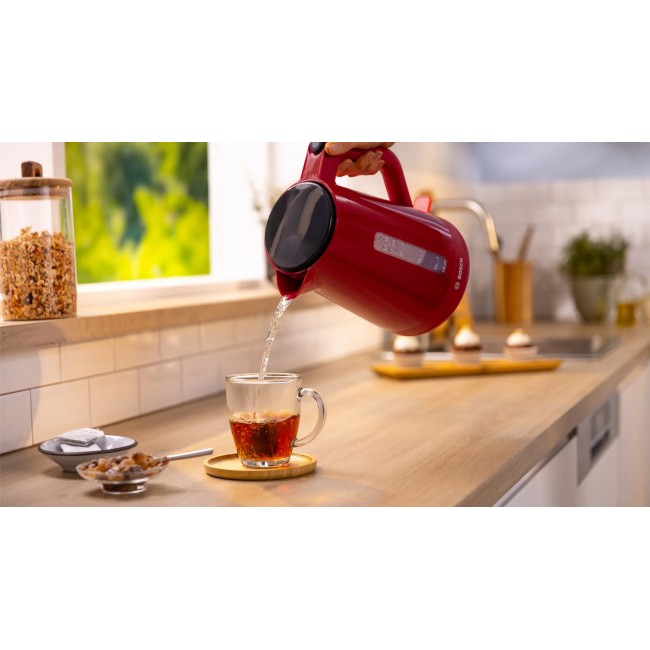 Bosch MyMoment electric kettle 1.7 L 2400 W Red Bosch MyMoment electric kettle 1.7 L 2400 W Red