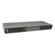 LevelOne GEU-1632 16-Port Gigabit Ethernet Switch, 4-Mode DIP Button, 19