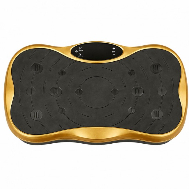 Extralink Moonwalk Spin Move Platofrma Wibracyjna do Cwiczen Fitness 200W zlota
