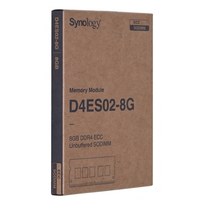 Synology D4ES02-8G memory module 8 GB 1 x 8 GB DDR4 ECC