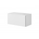 Cama full storage cabinet ROCO RO3 75/37/39 white/white/white