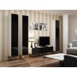 Cama TV stand VIGO 140 30/140/40 white/black gloss Cama TV stand VIGO 140 30/140/40 white/black gloss
