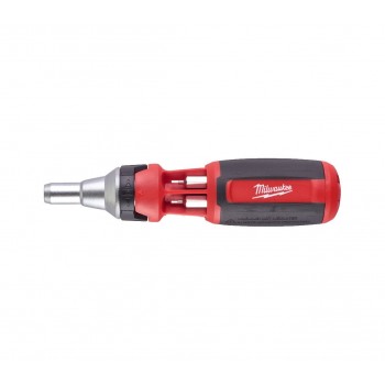 MILWAUKEE RATCHET MULTI SCREWDRIVER 9in1 HEX