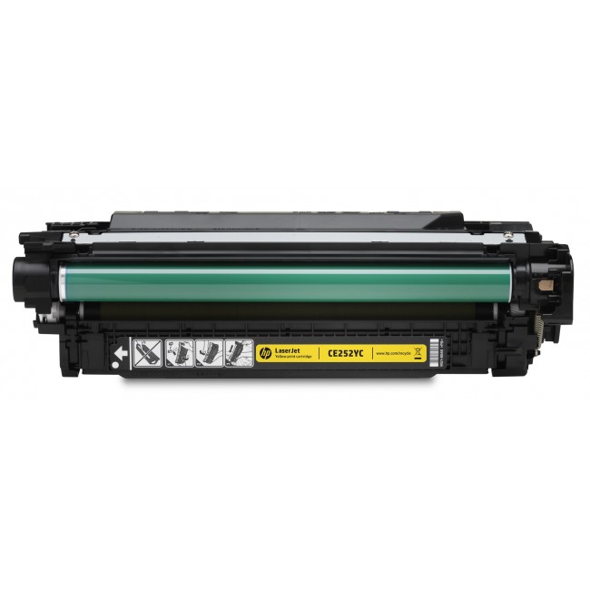 HP Contractual Yellow Optimized Original LaserJet Toner Cartridge (CE252YC) 1 pc(s)