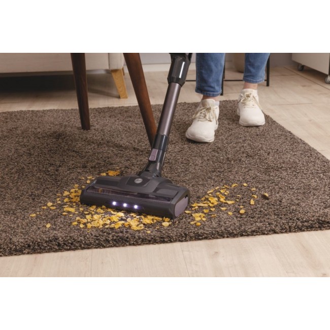 Hoover HF1 HF103X 011 Stick vacuum Battery Dry Fabric Bagless 0.9 L 170 W Titanium