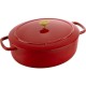 BALLARINI BELLAMONTE OVAL CAST IRON POT 75003-566-0 - 5.5 LTR RED BALLARINI BELLAMONTE OVAL CAST IRON POT 75003-566-0 - 5.5 LTR RED