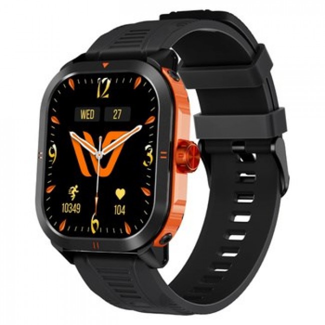 Weofly Pioneer Smartwatch - Multifunction Watch Bluetooth 5.3 Orange Weofly Pioneer Smartwatch - Multifunction Watch Bluetooth 5.3 Orange