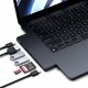 Satechi ST-HUCPHSD laptop dock/port replicator Docking USB 3.2 Gen 2 (3.1 Gen 2) Type-C Black
