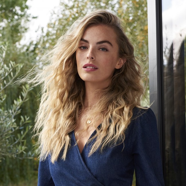 BaByliss Deep Waves Curling iron Warm Black, Orange 98.4