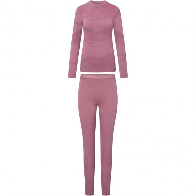 VIKING Gasher Lady Set Merino women's underwear, size M, pink VIKING Gasher Lady Set Merino women's underwear, size M, pink