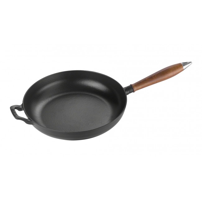 Cast iron frying pan with wooden handle Staub - 28 cm Cast iron frying pan with wooden handle Staub - 28 cm