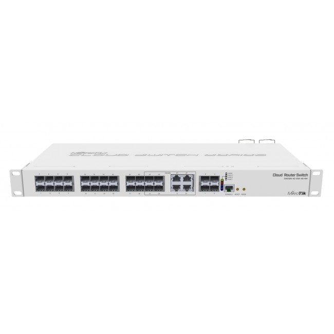 Mikrotik CRS328-4C-20S-4S+RM network switch Managed L2/L3 1U White Mikrotik CRS328-4C-20S-4S+RM network switch Managed L2/L3 1U White