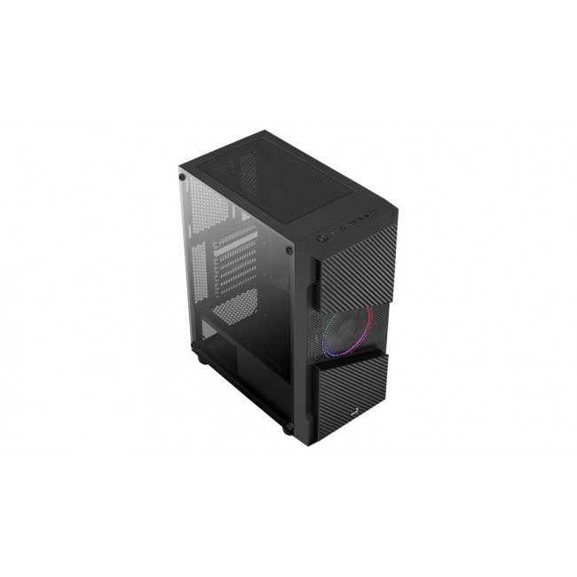 Aerocool Menace Saturn FRGB Midi Tower Black