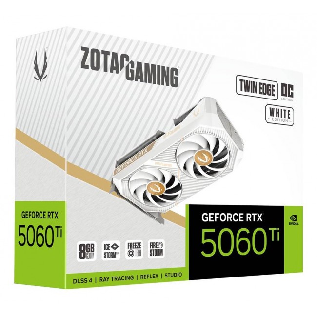 Zotac GAMING GeForce RTX 5060 Ti Twin Edge OC NVIDIA 8 GB GDDR7 Zotac GAMING GeForce RTX 5060 Ti Twin Edge OC NVIDIA 8 GB GDDR7
